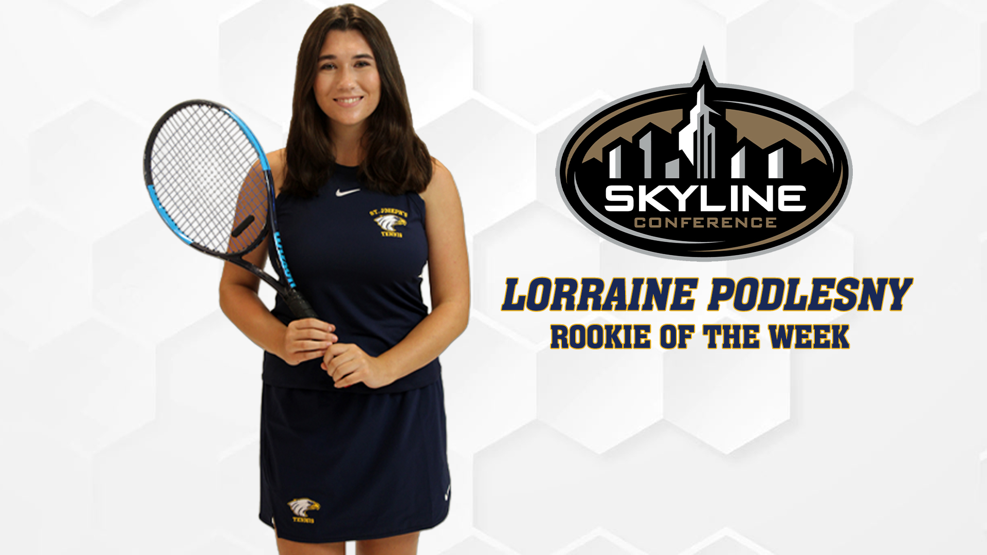 Lorraine Podlesny Named Skyline Rookie of the Week, Four Others on Honor Rolls