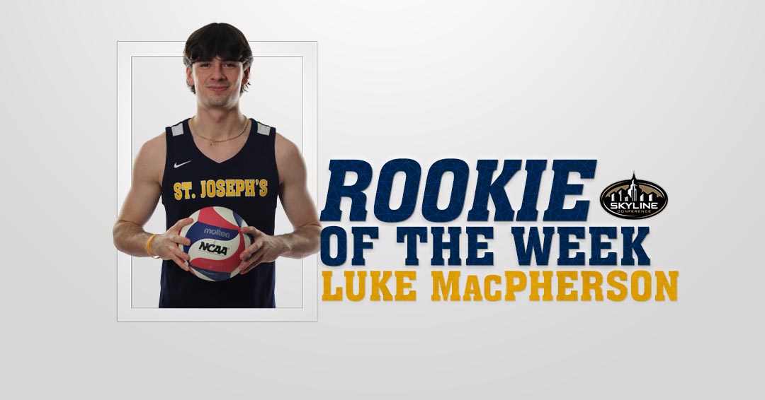 MacPherson Named Rookie of the Week for Third Time; Three Golden Eagles Land on Honor Roll
