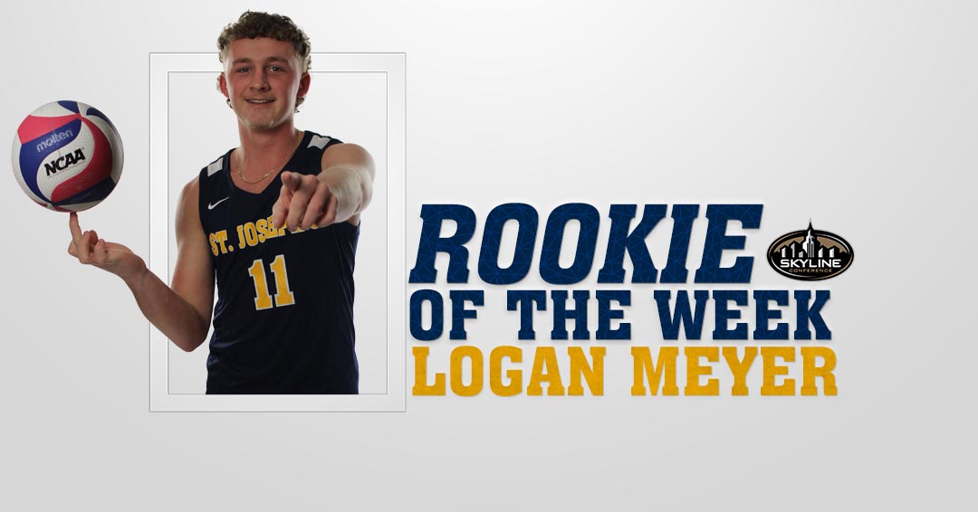 Meyer Named Rookie of the Week; Five Land on Weekly Honor Roll