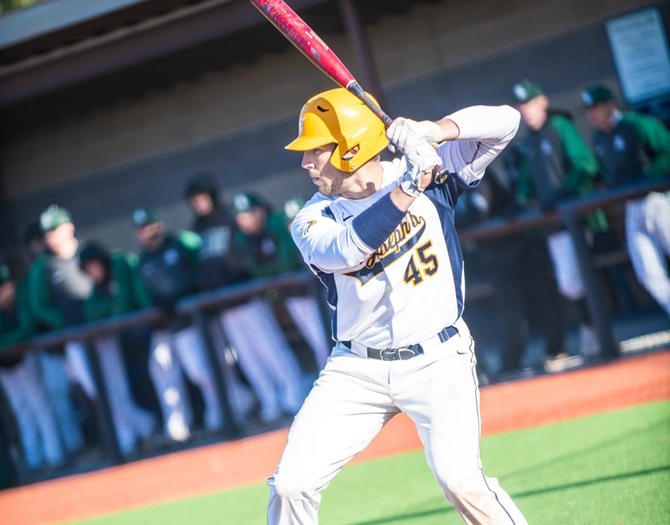 Baseball Ends Skyline Schedule with Sweep of Purchase