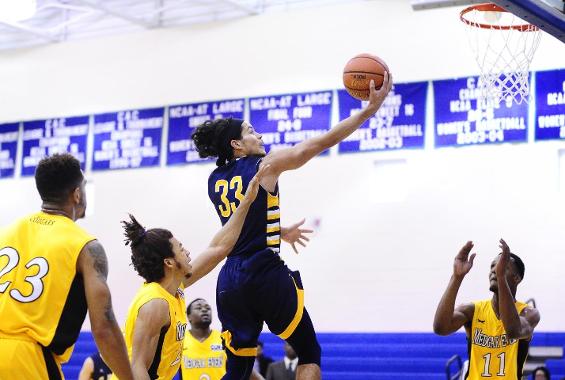 Men’s Basketball Moves Into Playoff Position with Victory Over Purchase