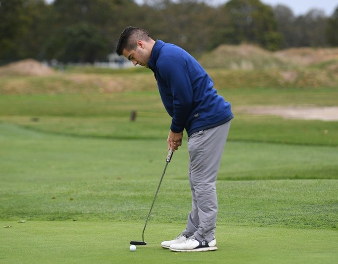 Men's Golf Topped by Mt. St. Mary in Fall Finale