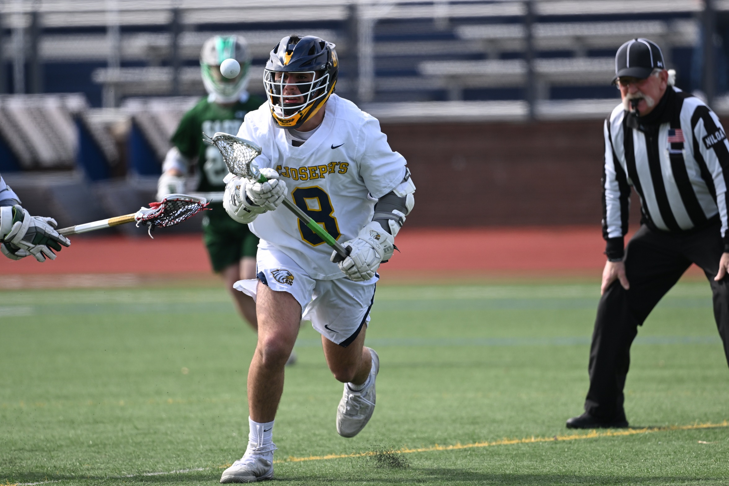Men's Lacrosse Drops Second Straight Conference Loss on Saturday