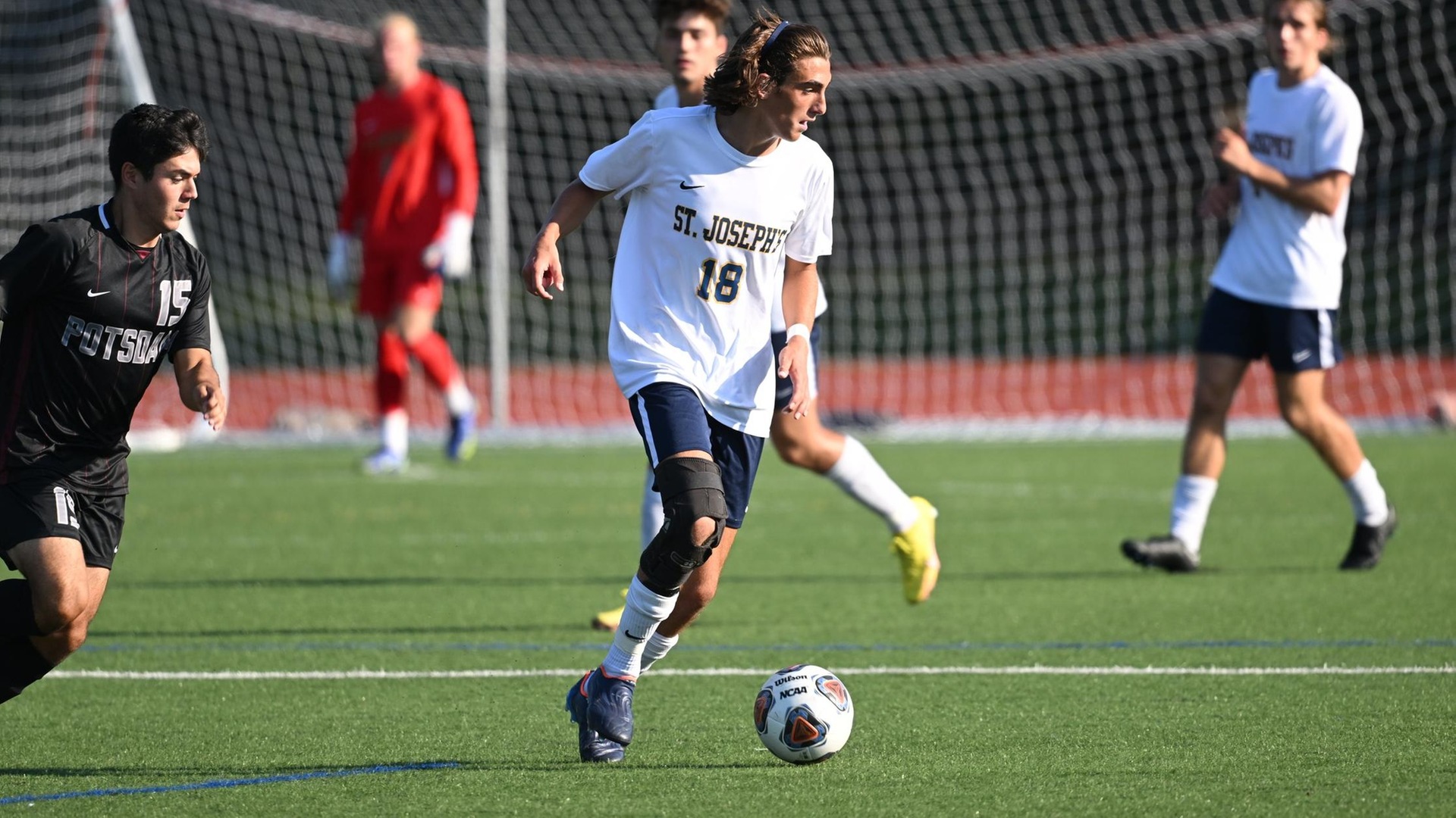 Men's Soccer and Old Westbury Play to 1-1 Draw