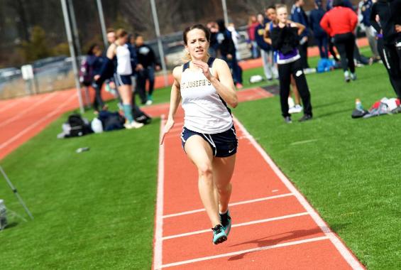 Ashley Arquer Qualifies for ECAC’s as Track and Field Shines at Coach Omeltchenko Invitational