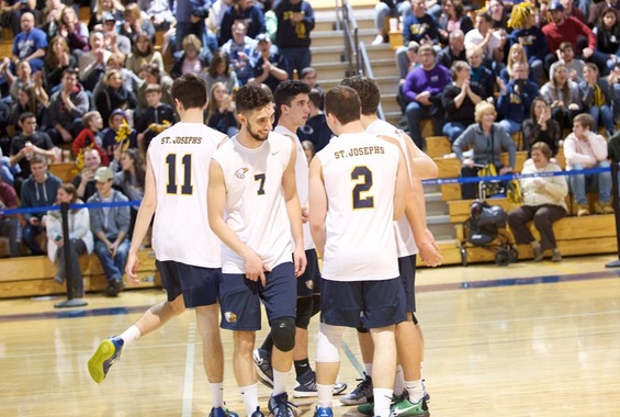 Golden Eagles Take Arcadia to Five Sets in Non-Conference Victory on Friday