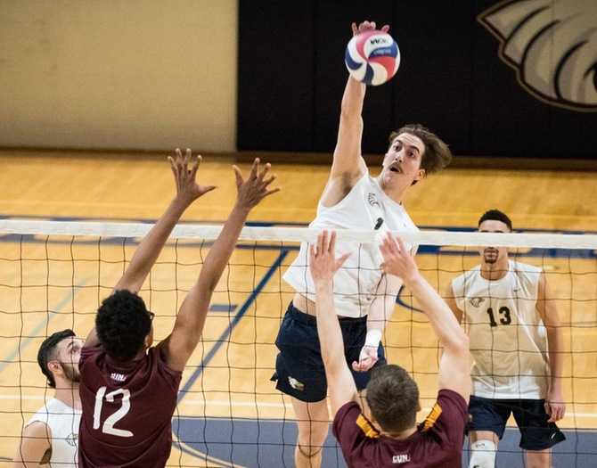 Men’s Volleyball Picks up Pair of Non-Conference Victories