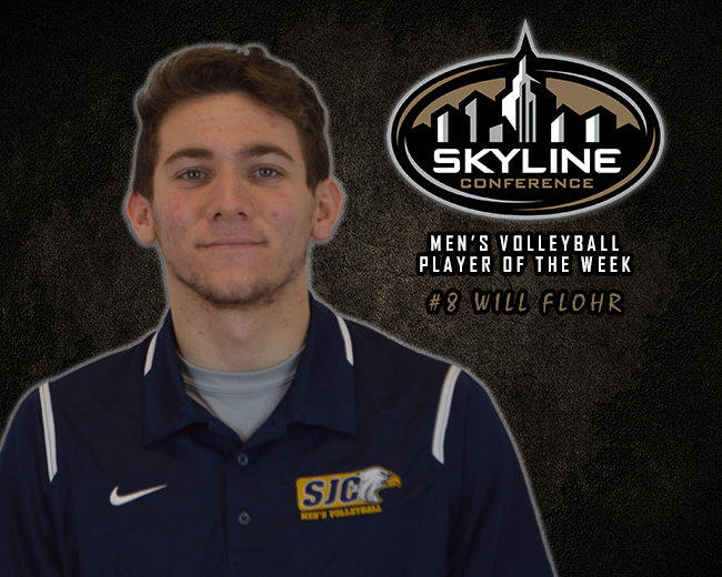 Flohr Named Skyline Men's Volleyball Player of the Week