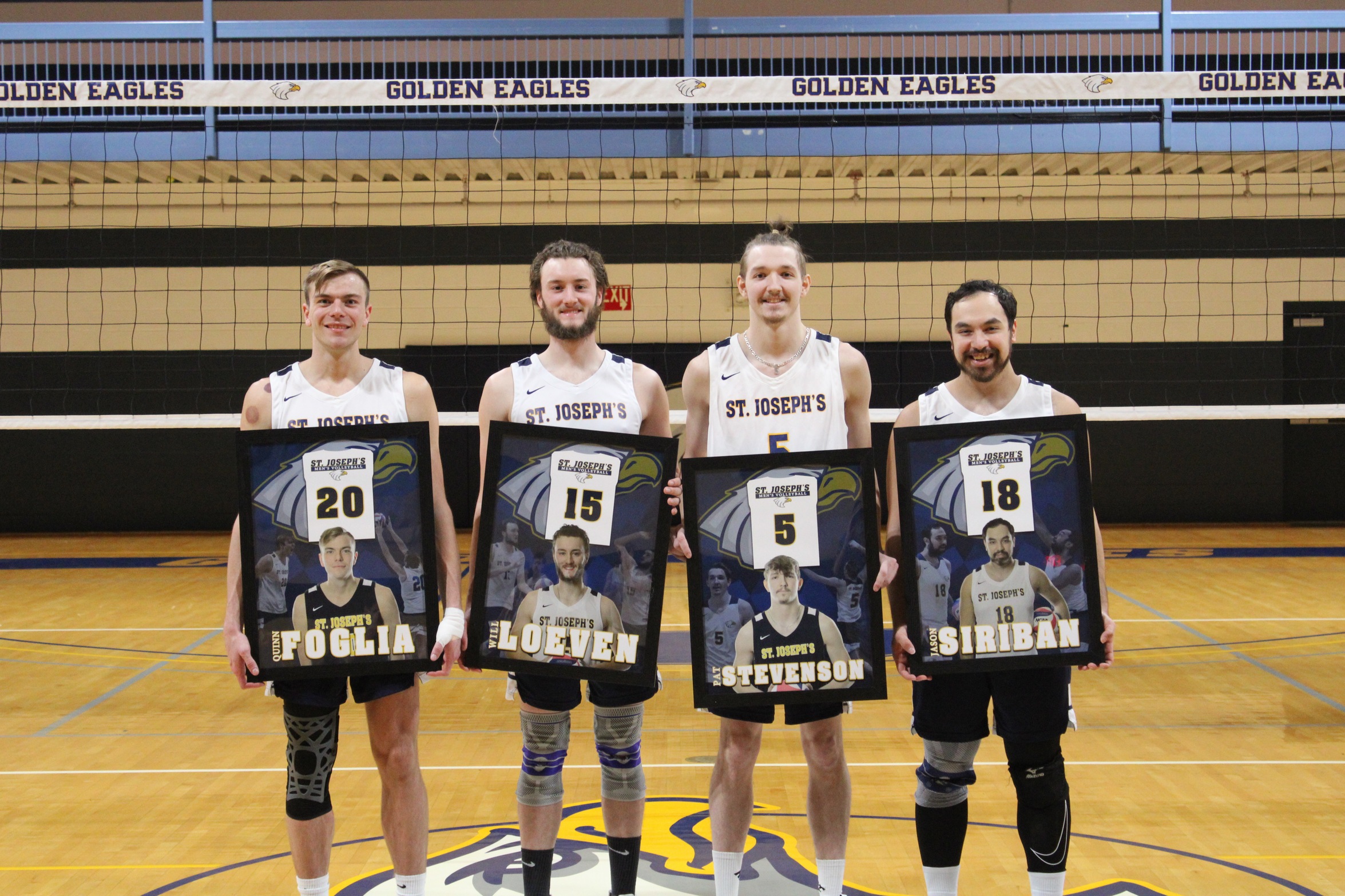 Men's Volleyball Picks Up Another Conference Victory on Senior Night