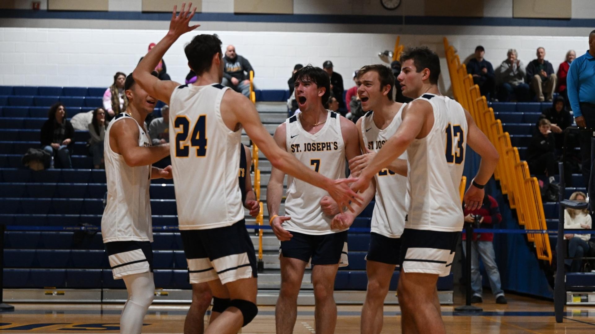 Third Straight Perfect Skyline Schedule for Men's Volleyball with Sweep of CMSV