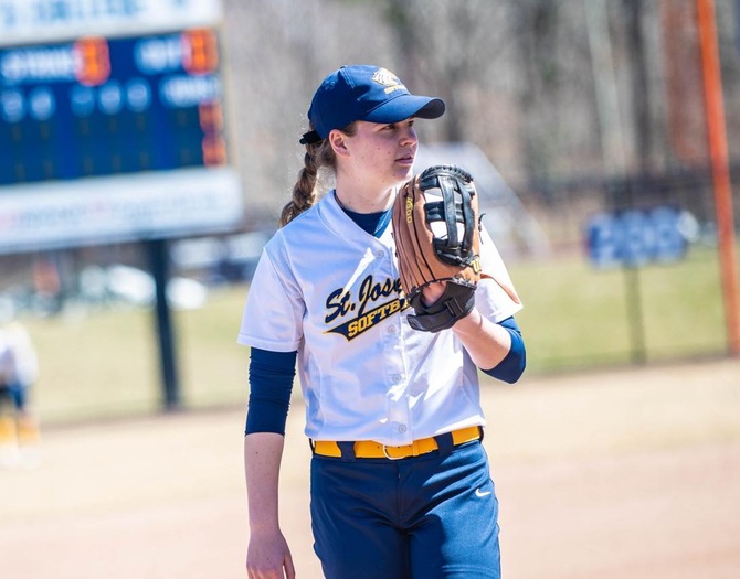 Softball Splits on Second Day of The Spring Games