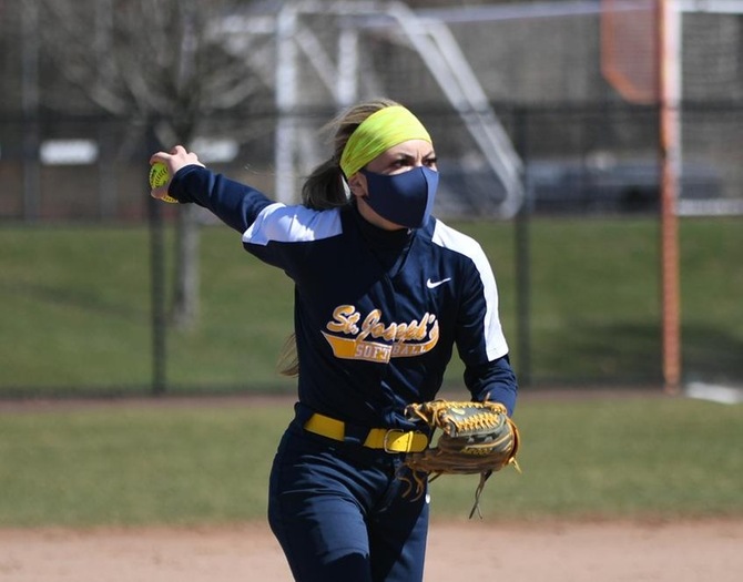 Softball Splits with Paterson on Saturday