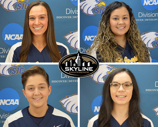 Four Golden Eagles Appear on Softball All-Conference Teams