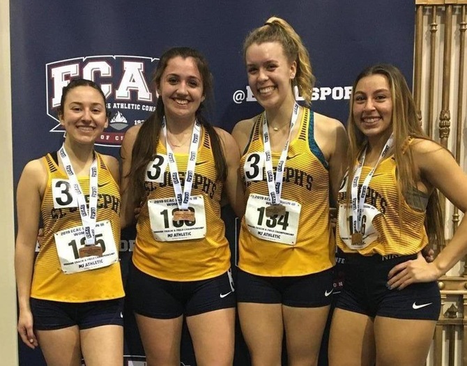 Track and Field Competes at ECAC Indoor Championships