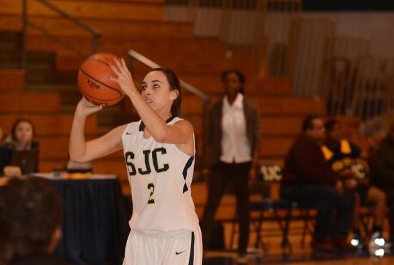 Lady Golden Eagles Edged by Purchase, 63-60