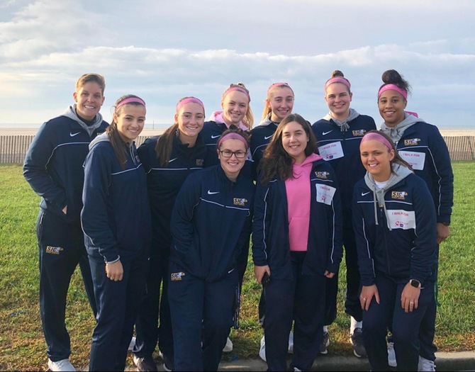 Women's Basketball Participates in Community Service Events
