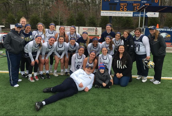 Stoppelli Notches Career-High Nine Points in Women’s Lacrosse's Win Over USMMA