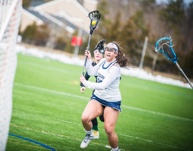 Stoppelli Becomes All-Time Assists Leader in SJC's Season-Opening Win
