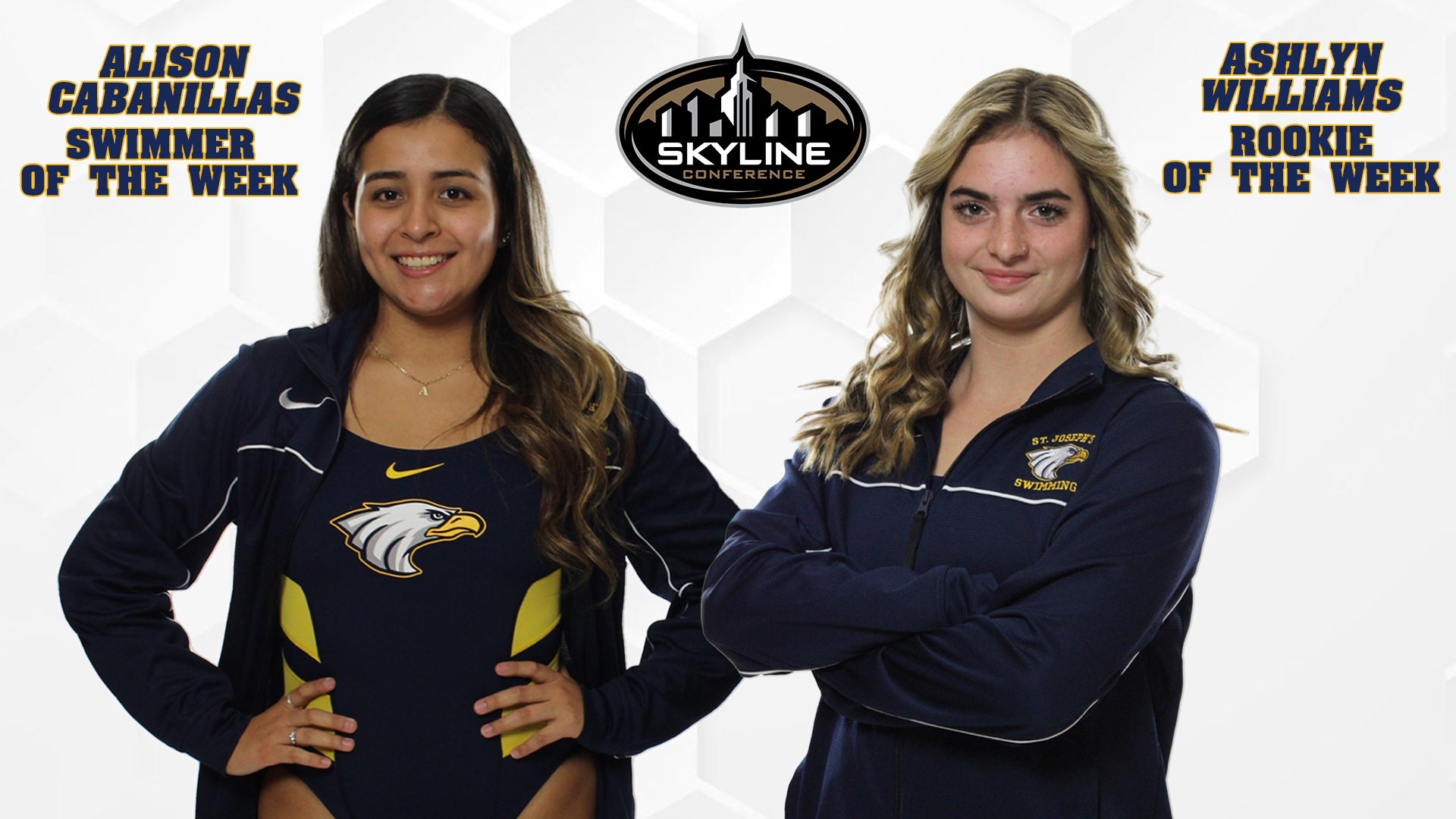 Cabanillas and Williams Receive Skyline Conference Honors