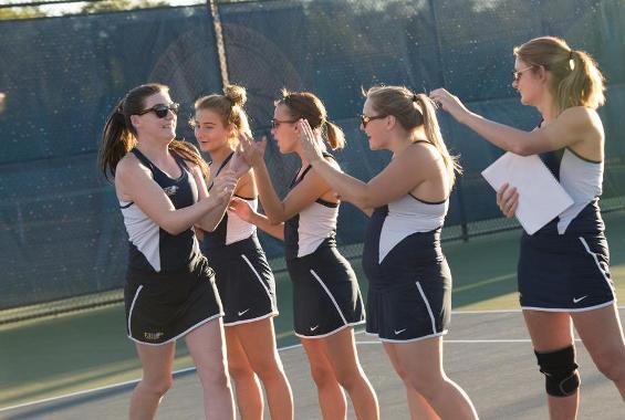 Women's Tennis Outlasts Sarah Lawrence 5-4
