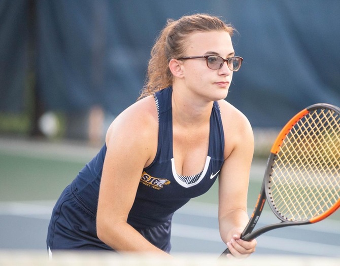 Women’s Tennis Topped by Stevens in NCAA Championship First-Round