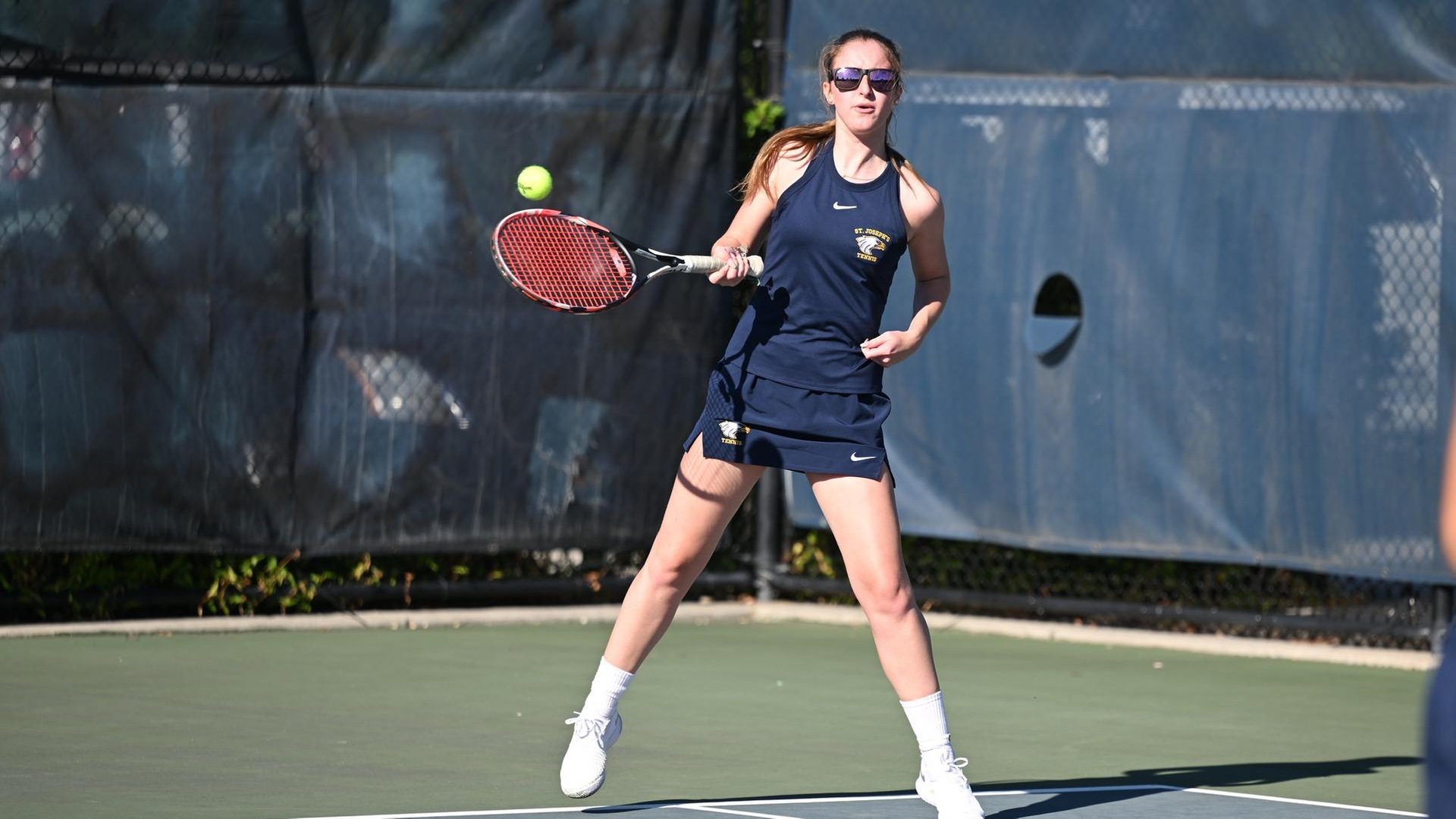 Women's Tennis Surges to 8-1 Win over Mt. St. Mary