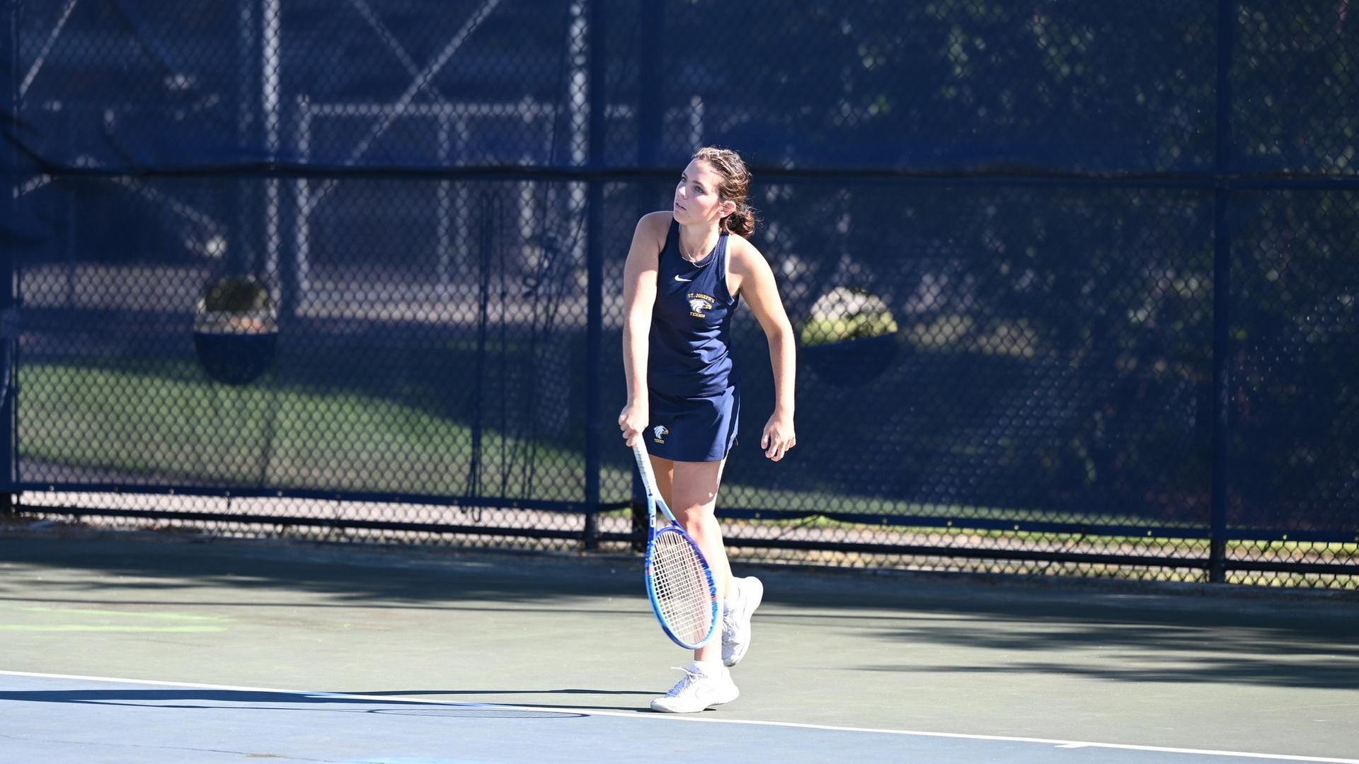 Women's Tennis Claims 8-1 Decision in Skyline Match with Sarah Lawrence