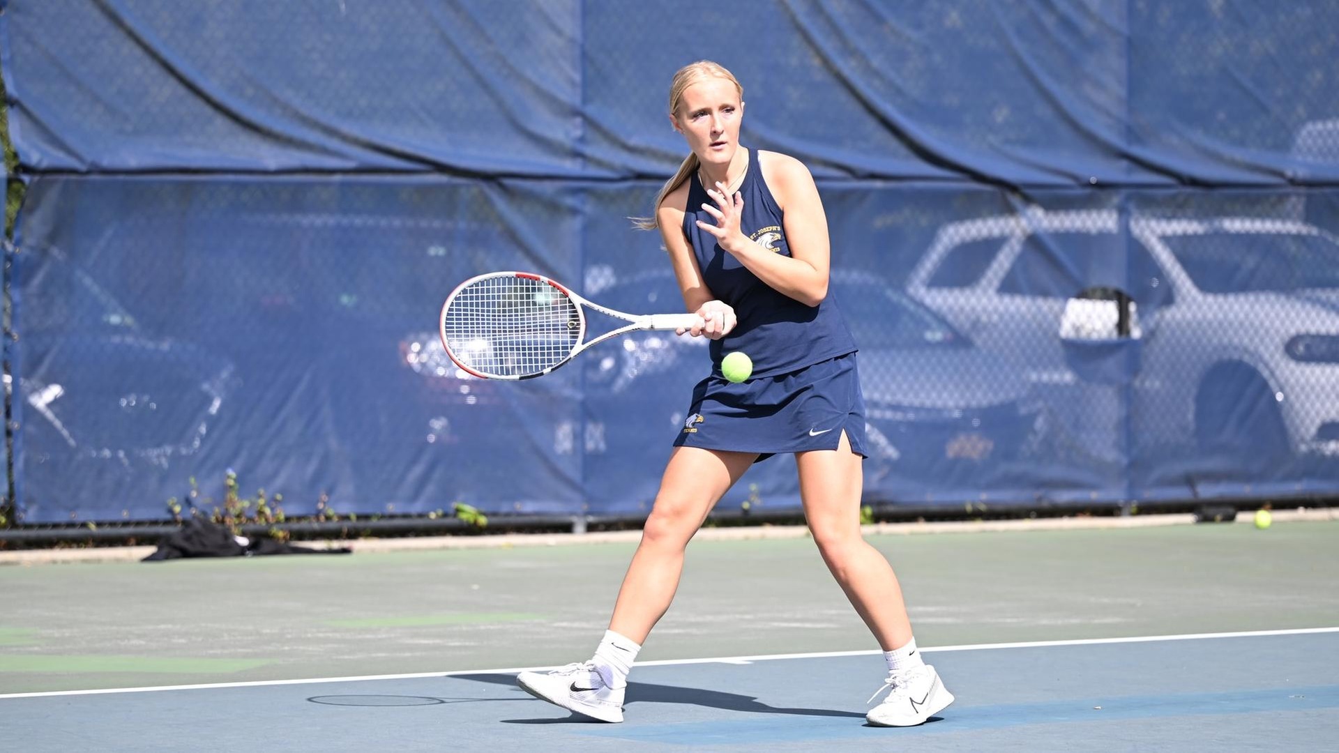 Women's Tennis Shuts Out Mt. St. Mary, 9-0