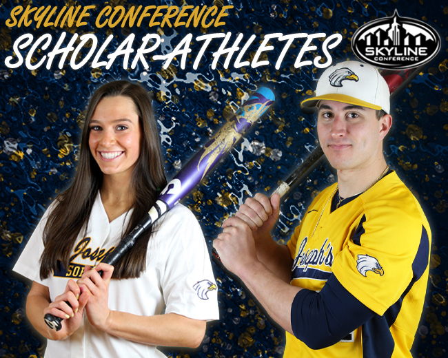 DeFina and Raucci Named Skyline Scholar-Athletes of the Year