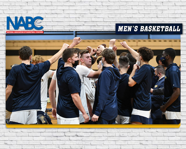 Men's Basketball Collects NABC Team Academic Excellence Award