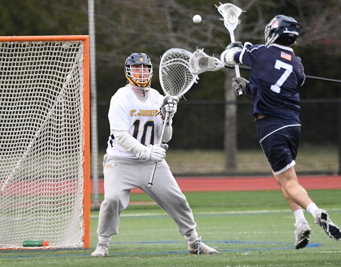 Men’s Lacrosse Toppled by Maritime at Home