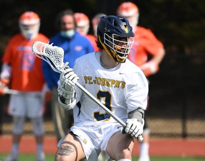 Men’s Lacrosse Falls to Western Conn. on the Road
