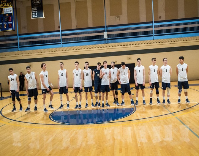 Men's Volleyball Picks up a Pair of Wins