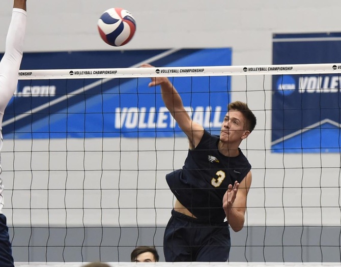 Men’s Volleyball Eliminated in NCAA Tournament First Round