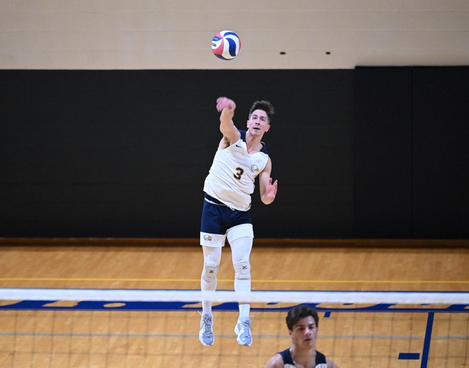 Men's Volleyball Claims Non-Conference Win over Arcadia, 3-1