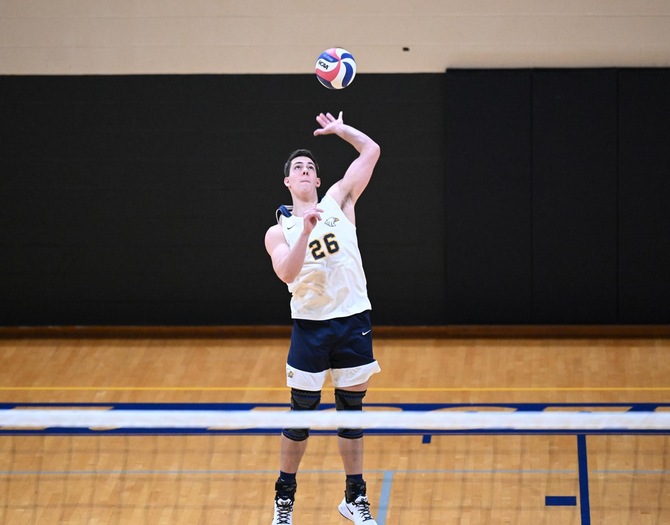Men's Volleyball Starts Skyline Play with a Pair of Sweeps