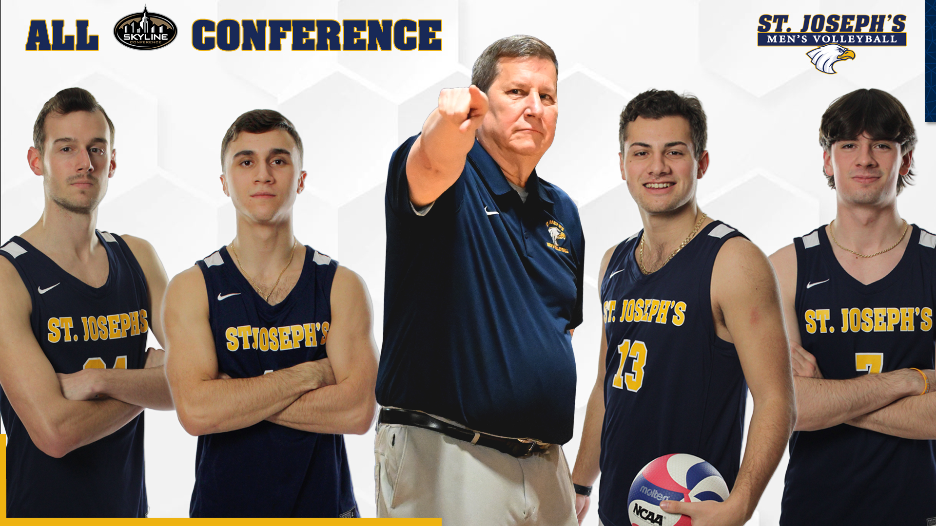 Kropp Crowned Coach of the Year, Four Golden Eagles Named Skyline All-Conference