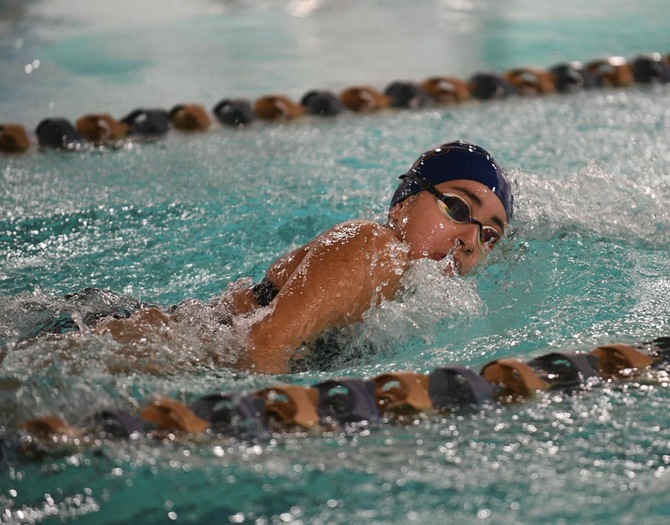 Women’s Swimming Competes at ECAC Championships